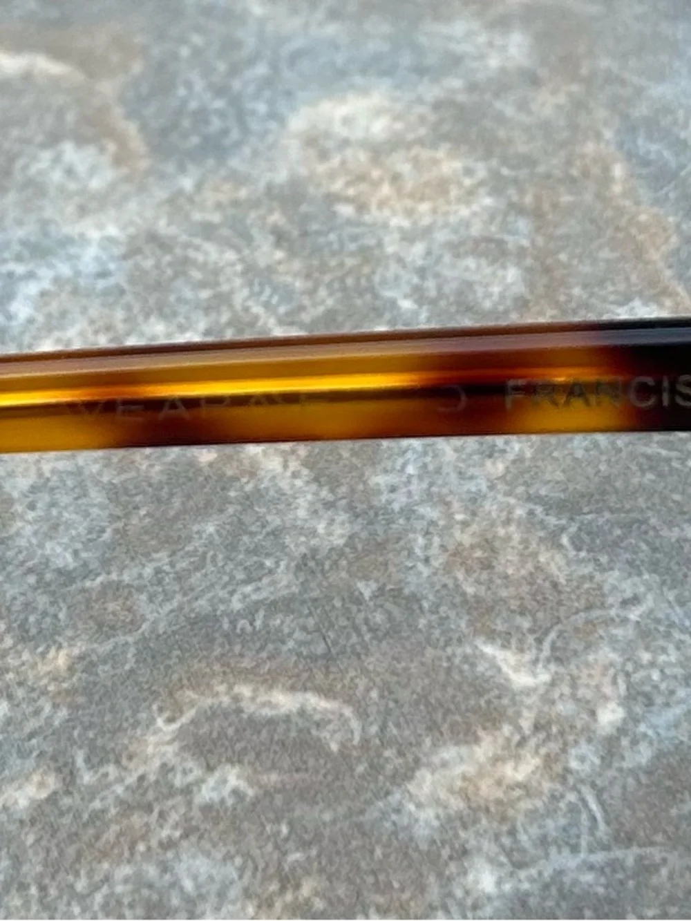 WMP Eyewear Francis Square Polarized Tortoiseshell Sunglasses Keyhole Bridge